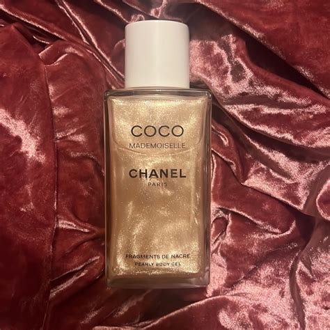 chanel coco mademoiselle pearly body gel|coco chanel bath gel.